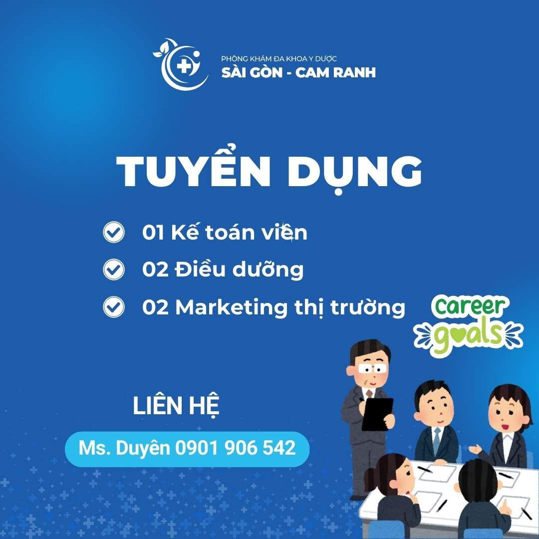 Phòng khám Cam Ranh tuyển dụng